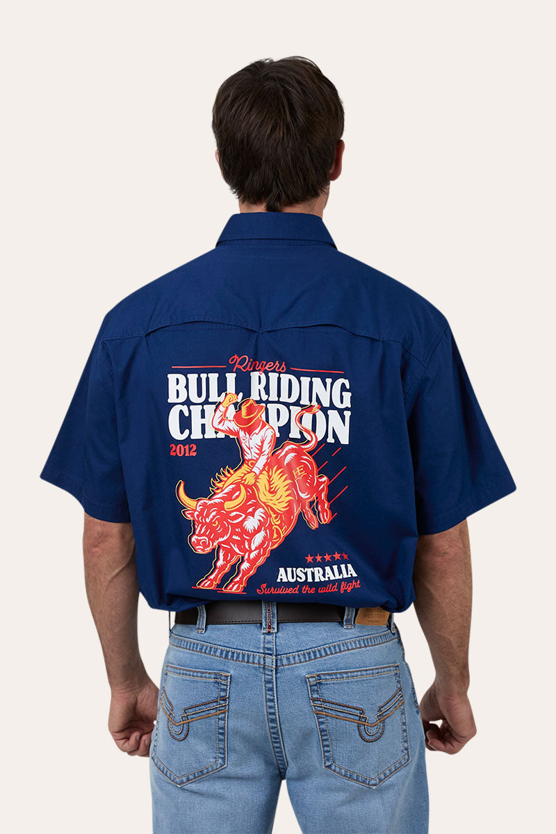 Ringers Western The Champion Mens Full Button SS Workshirt