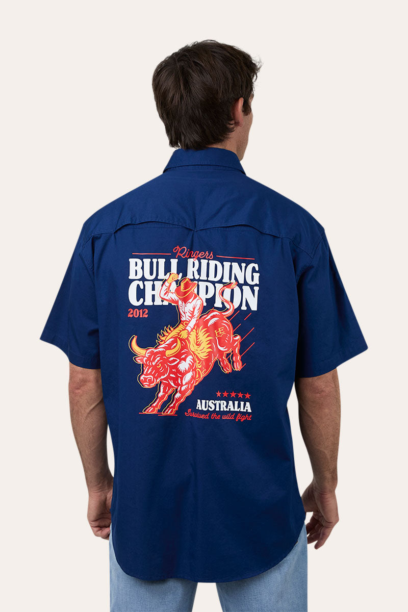 Ringers Western The Champion Mens Full Button SS Workshirt