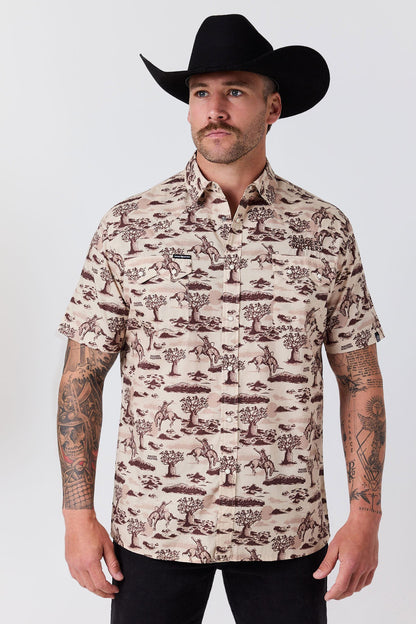 Ringers Western Thirsty Days Mens Pub Shirt