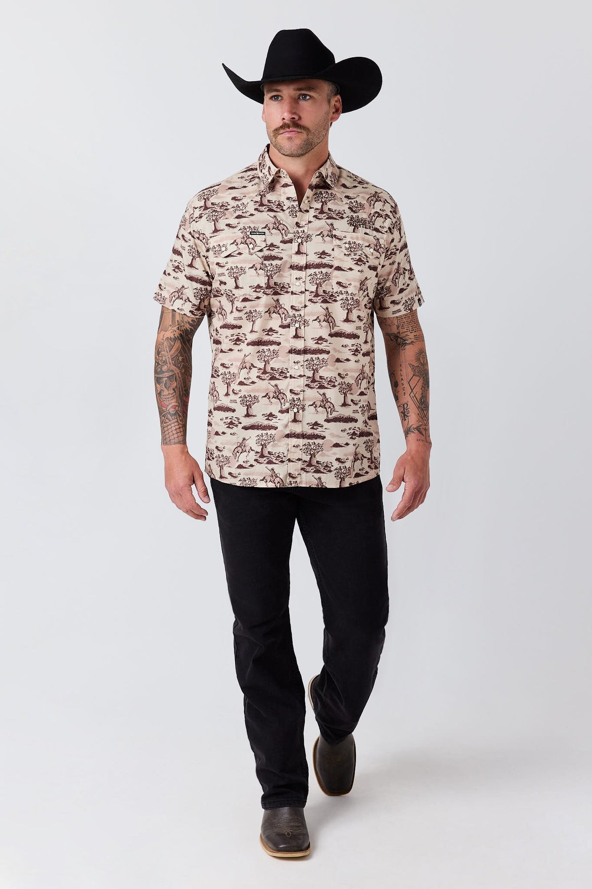 Ringers Western Thirsty Days Mens Pub Shirt