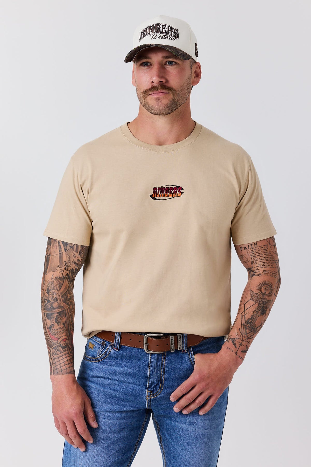 Ringers Western Range Rider Mens Stock Fit T-Shirt
