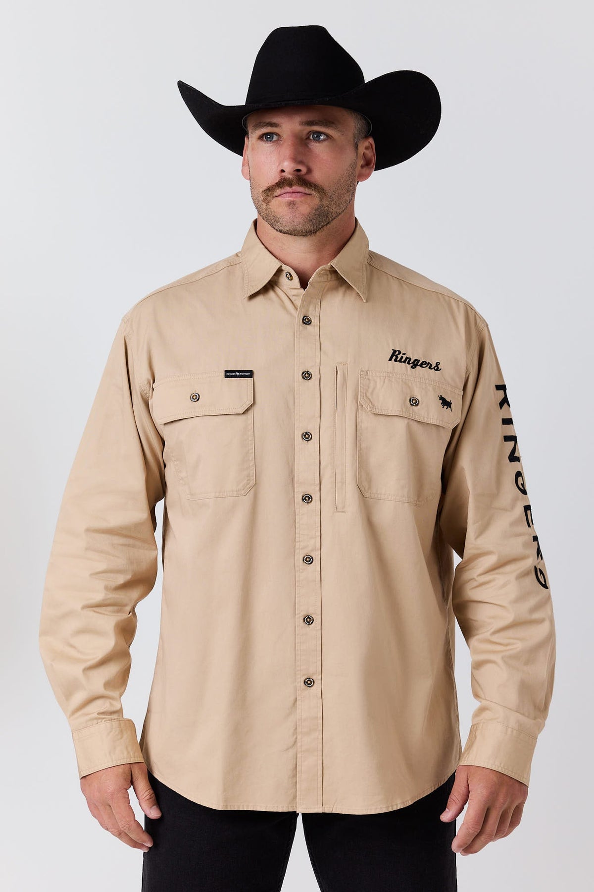 Ringers Western Ridgecrest Mens Full Button Workshirt