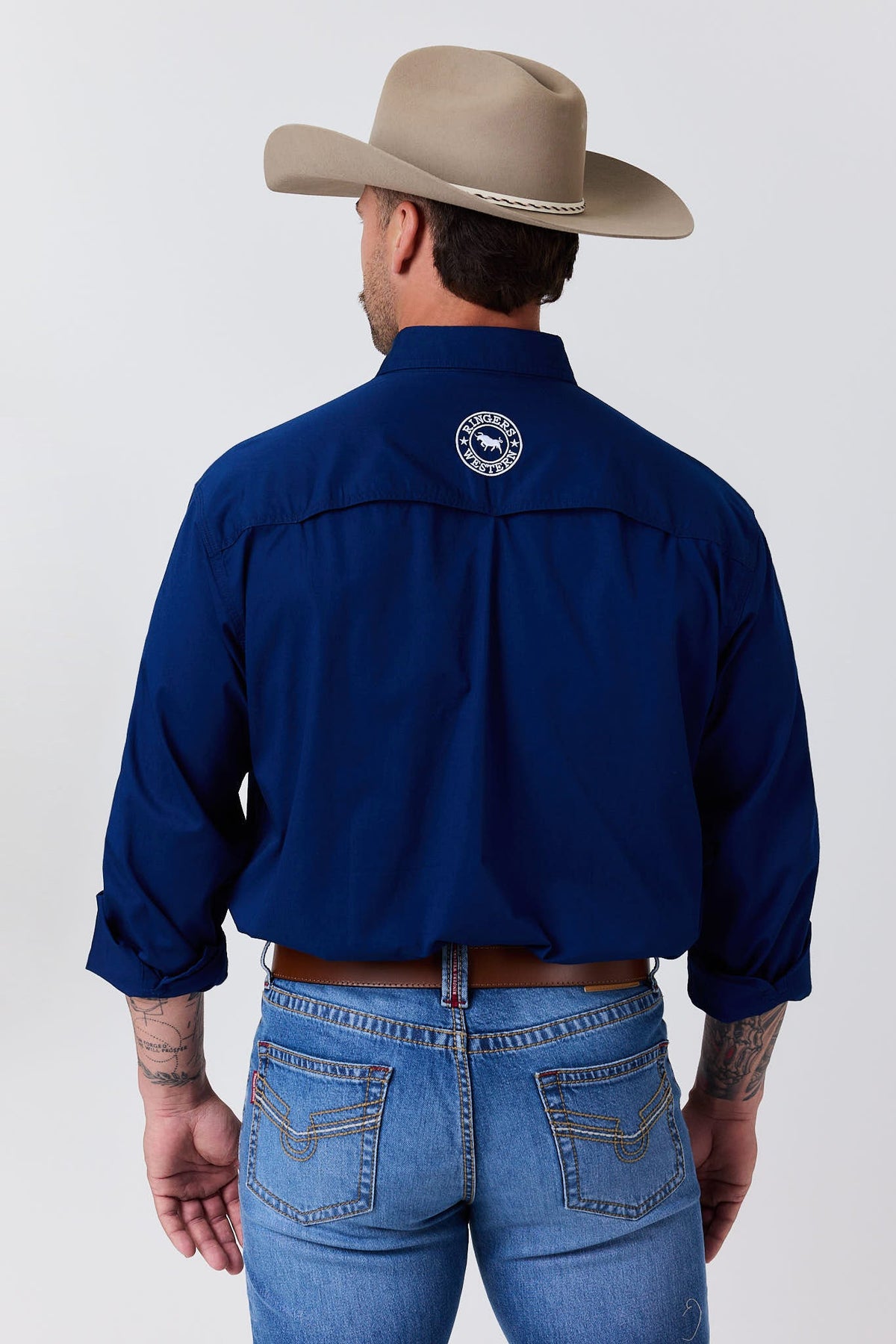 Ringers Western Ridgecrest Mens Full Button Workshirt