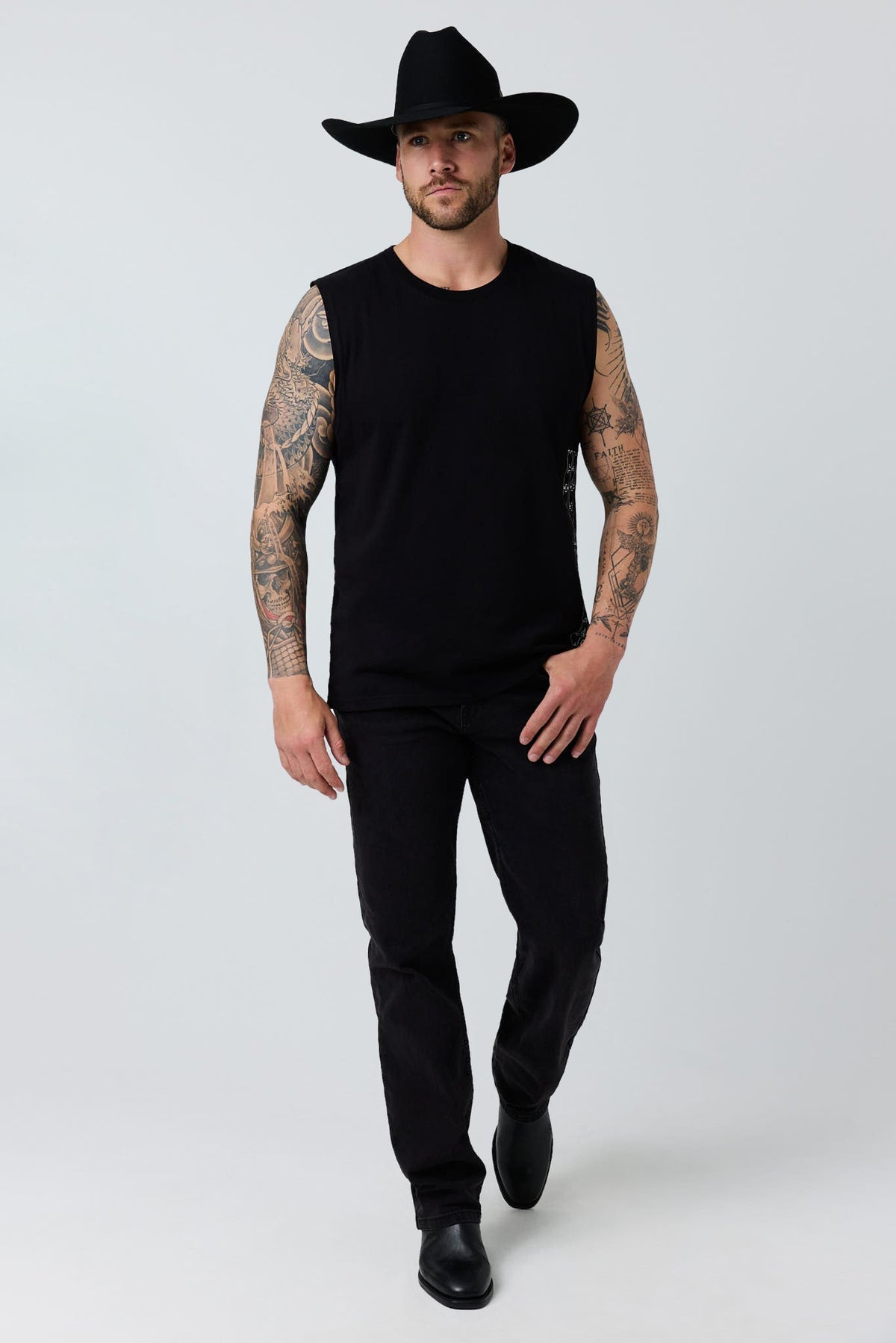 Ringers Western Wild Side Mens Relaxed Fit Tank