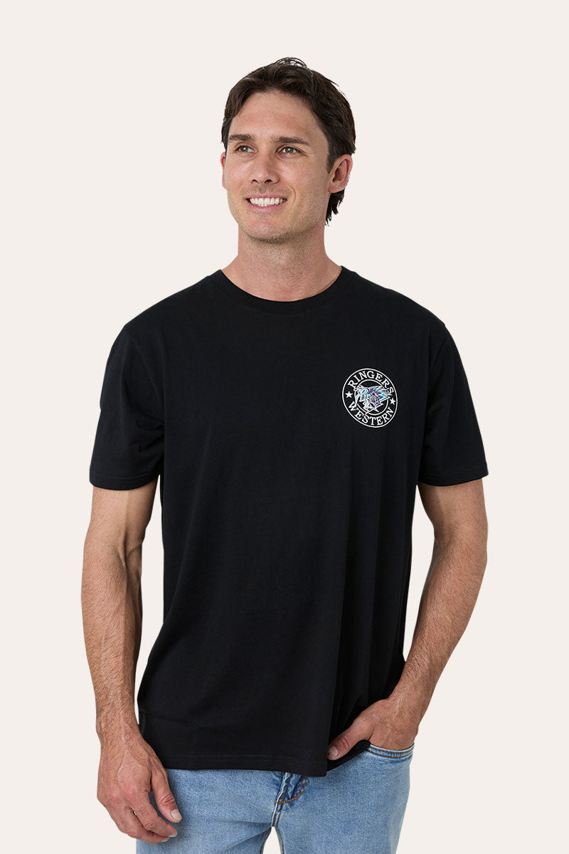 Ringers Western Chaz Signature Bull Mens Loose Fit T-Shirt