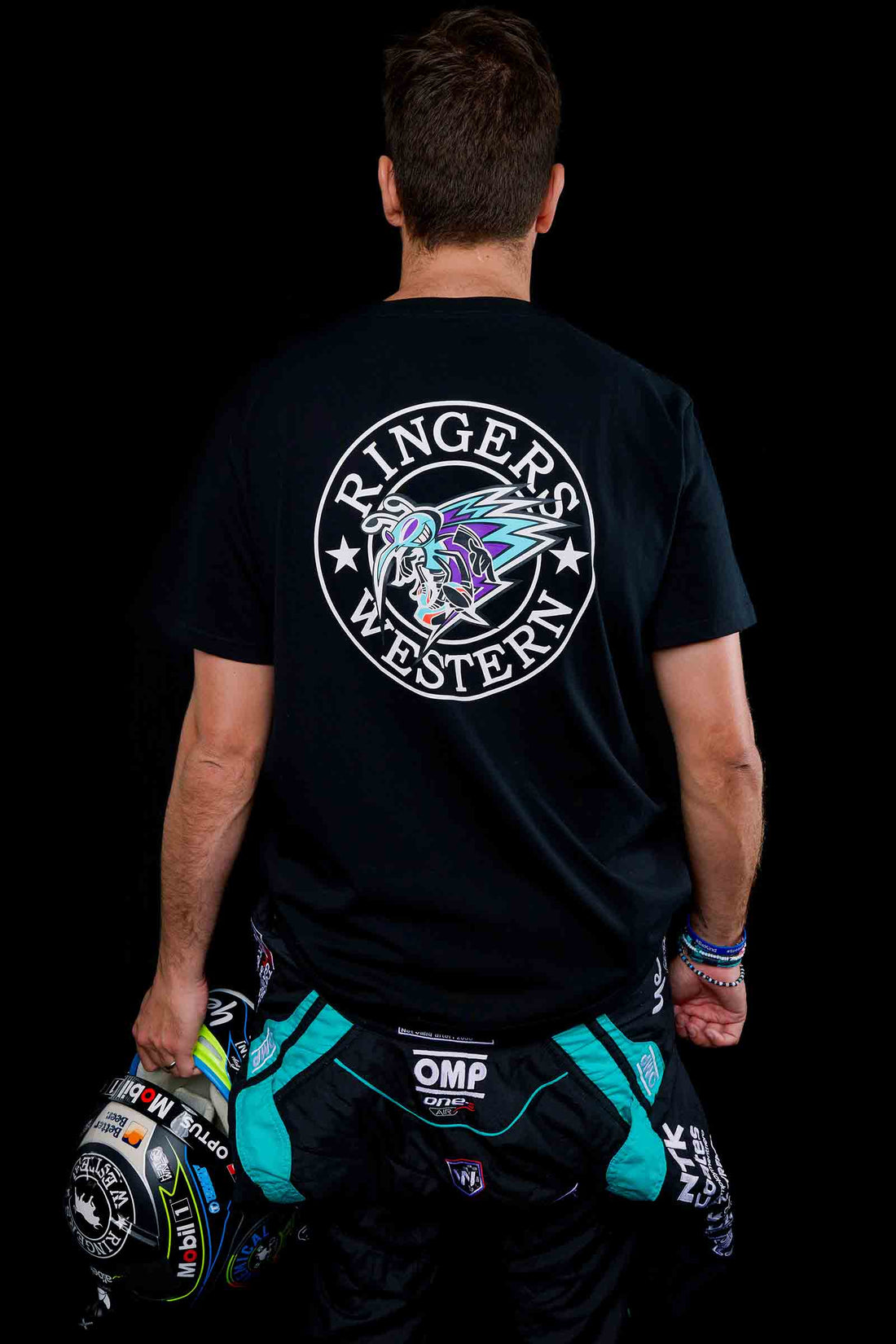Ringers Western Chaz Signature Bull Mens Loose Fit T-Shirt