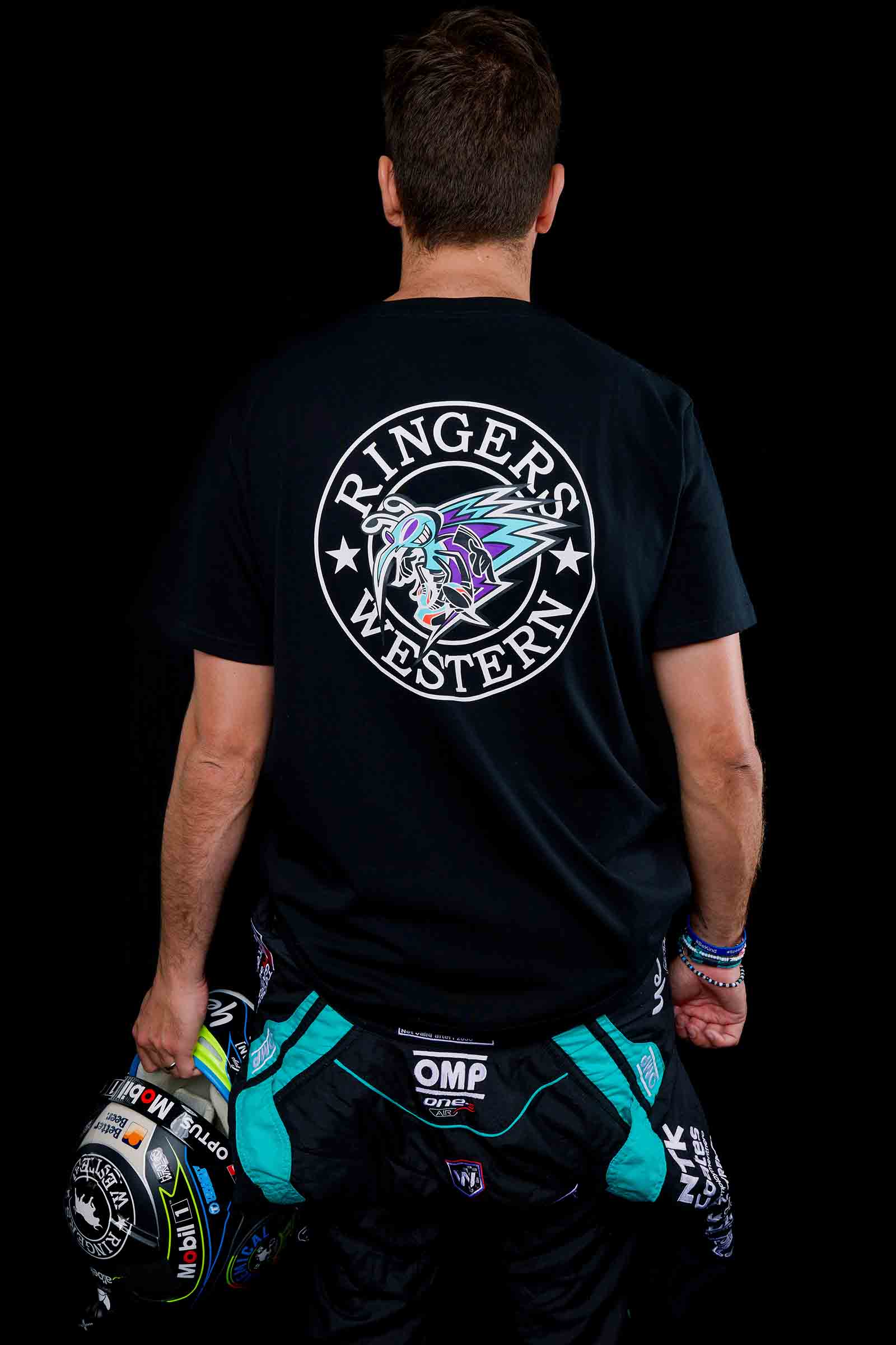 Ringers Western Chaz Signature Bull Mens Loose Fit T-Shirt