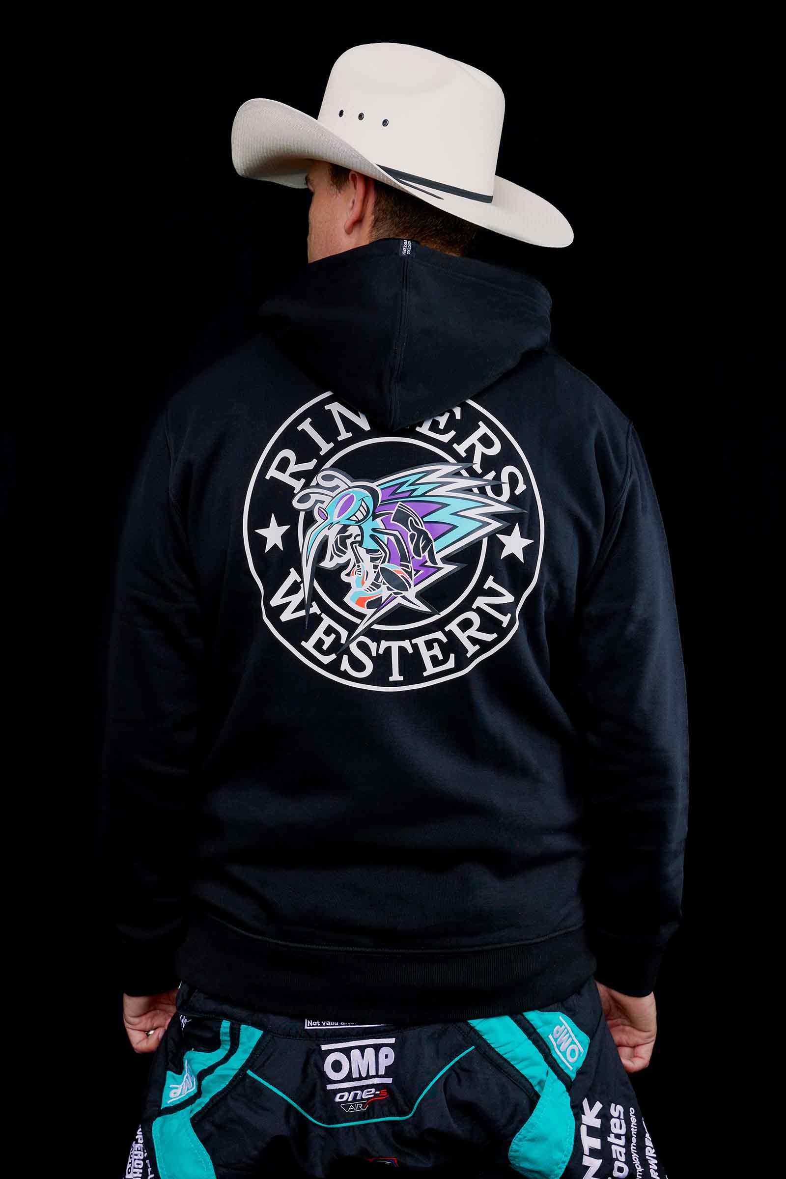 Ringers Western Chaz Signature Bull Mens Hoodie