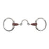 Metalab Leather Eggbutt Snaffle Moon Link 13.5cm