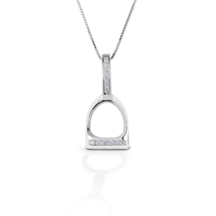 Kelly Herd Necklace English Stirrup Large