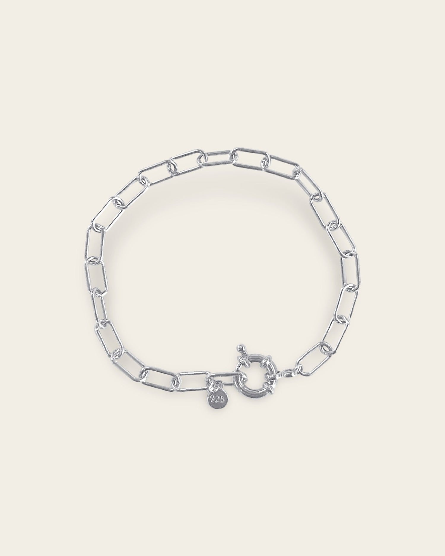 Whistle &amp; Pop Heritage Paper Clip Chain Bracelet