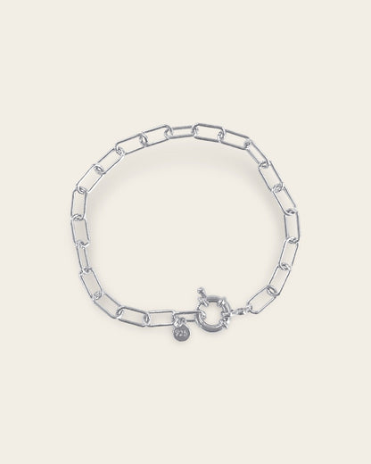 Whistle &amp; Pop Heritage Paper Clip Chain Bracelet