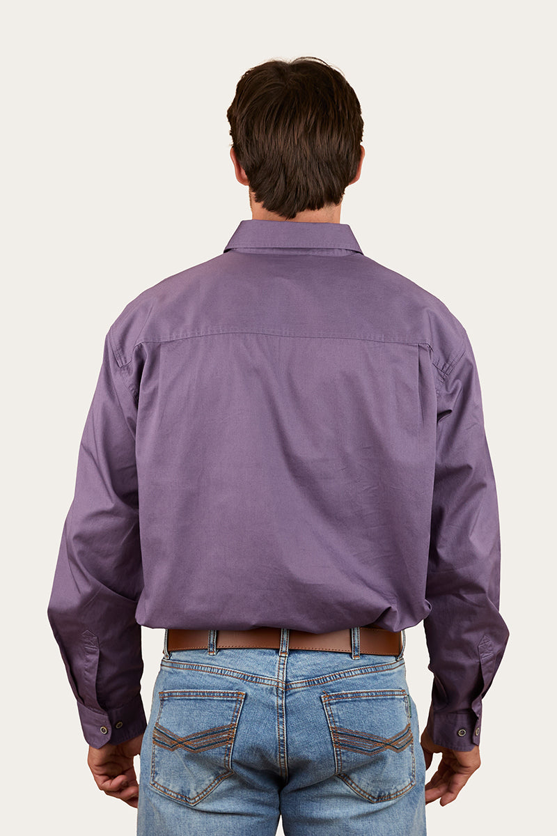 Ringers Western King River Mens Half Button Work Shirt