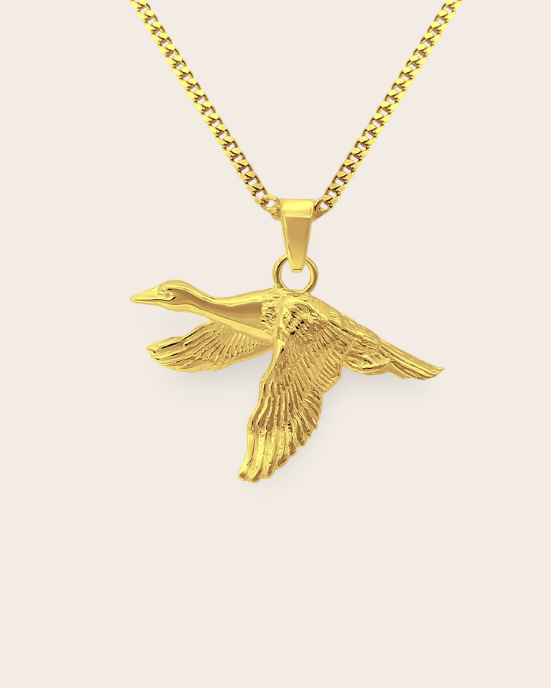 Whistle &amp; Pop Fly Away Home Duck Necklace
