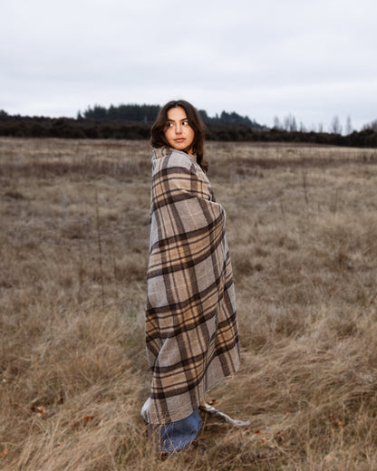 Country Collective Recycled Wool Blanket - Wanaka