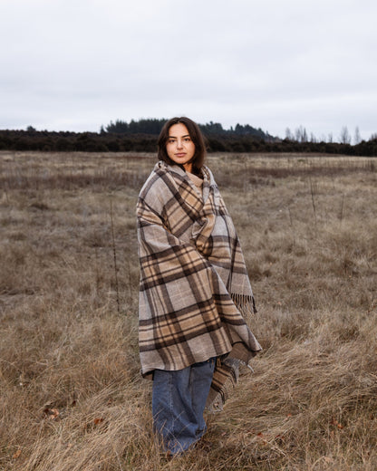 Country Collective Recycled Wool Blanket - Wanaka