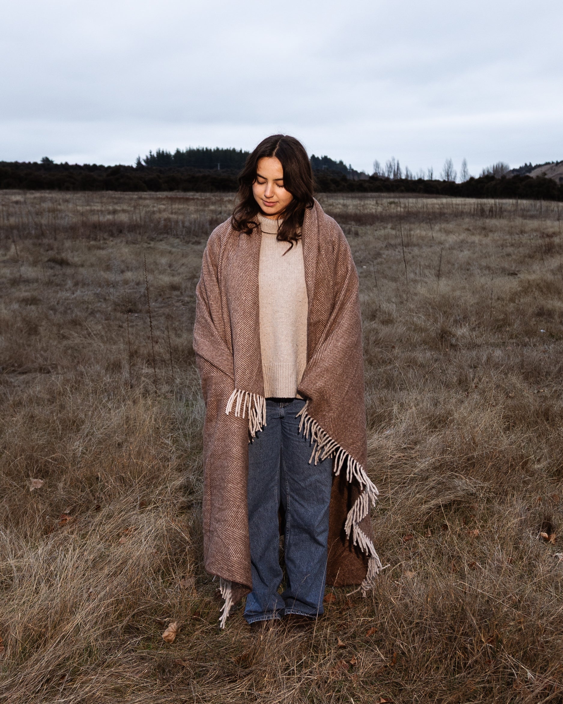 Country Collective Recycled Wool Blanket - Kaimanawa Ranges
