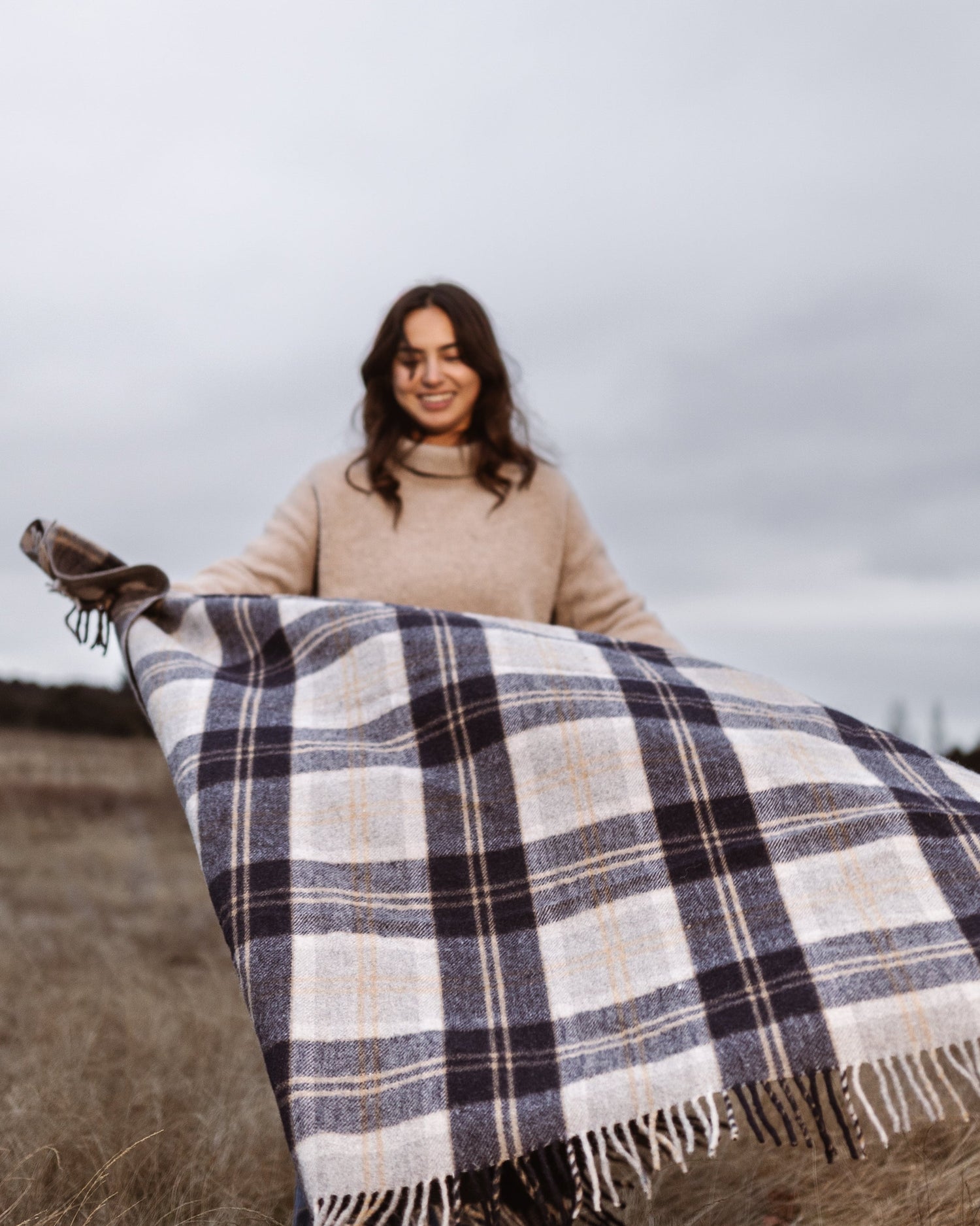 Country Collective Recycled Wool Blanket - Karapiro