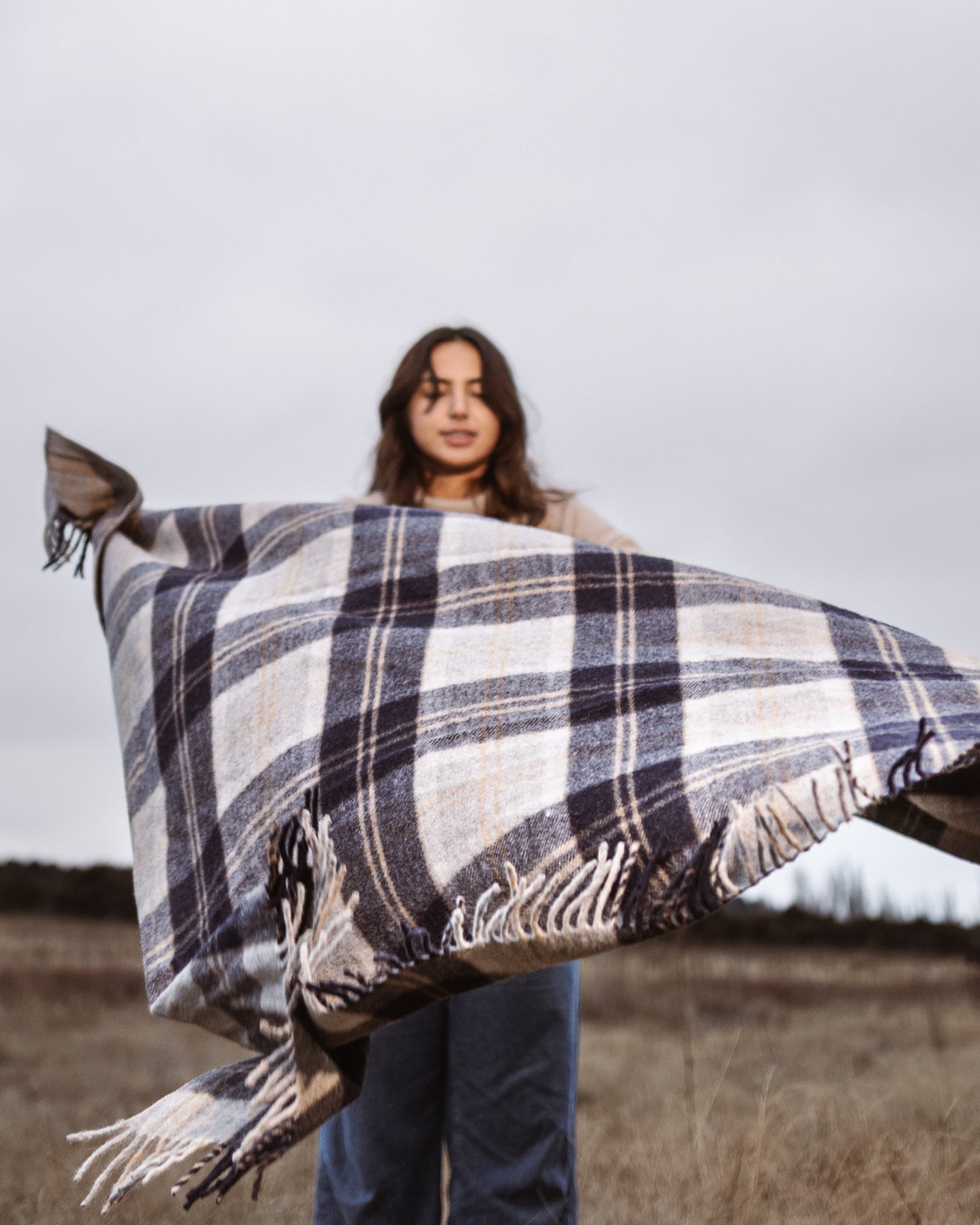 Country Collective Recycled Wool Blanket - Karapiro