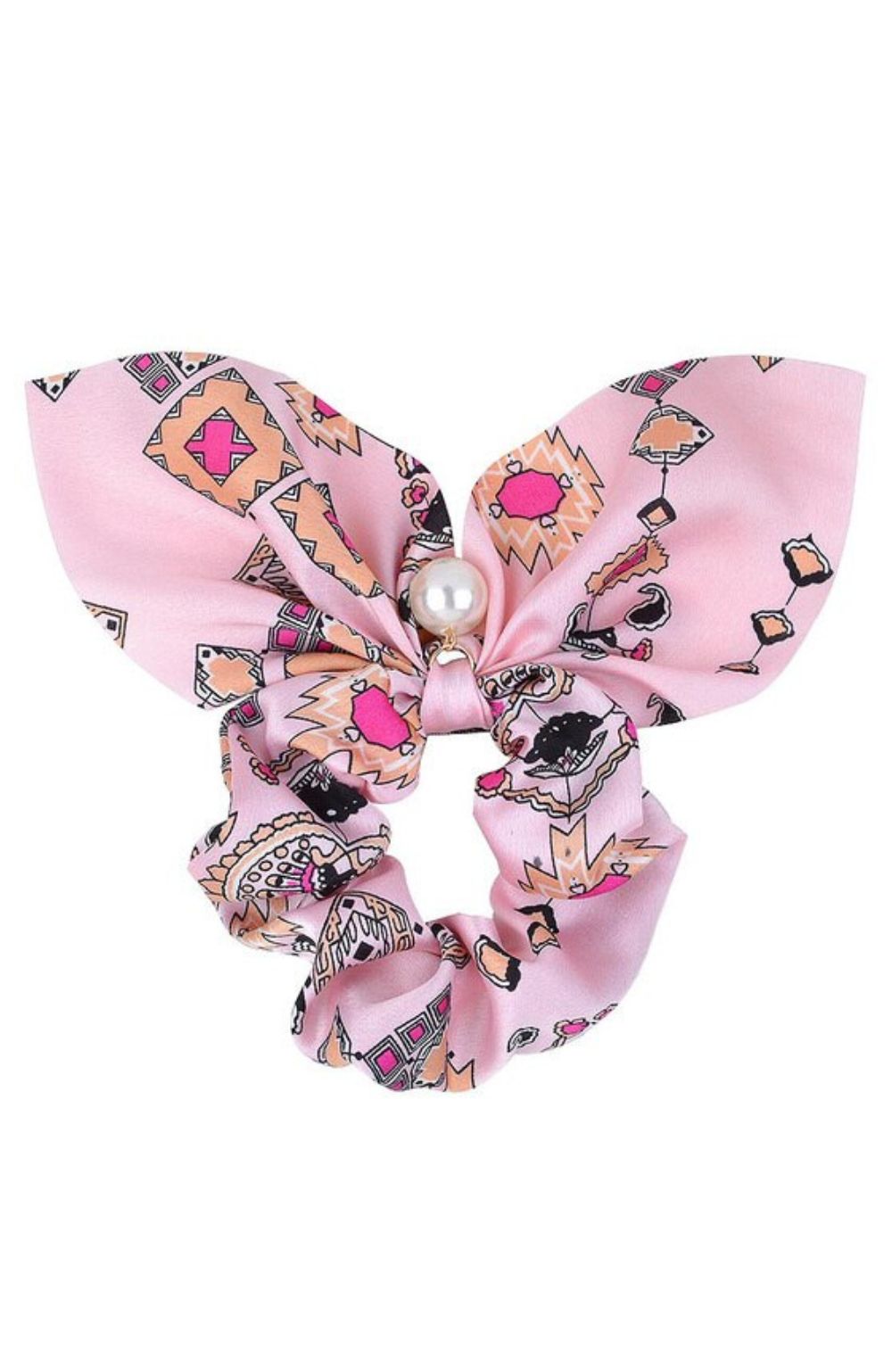 BARE Equestrian Handmade Silk Bunny Scrunchie