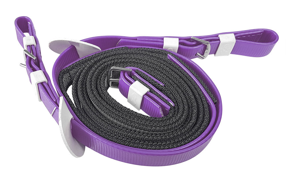 Zilco S-Grip Reins Purple