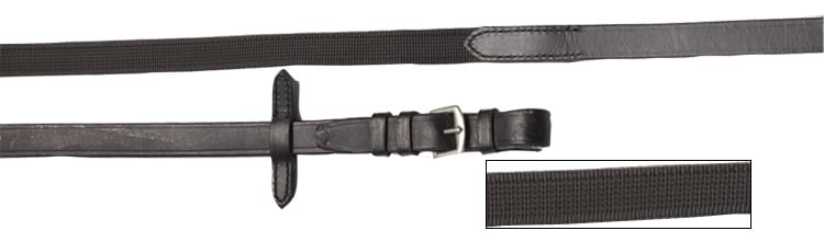 Aintree Supergrip Reins Black