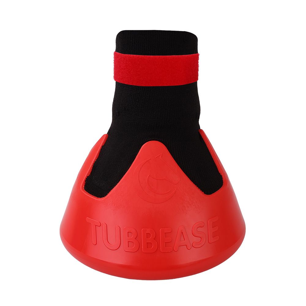 Tubbease Hoof Sock 145 mm Red