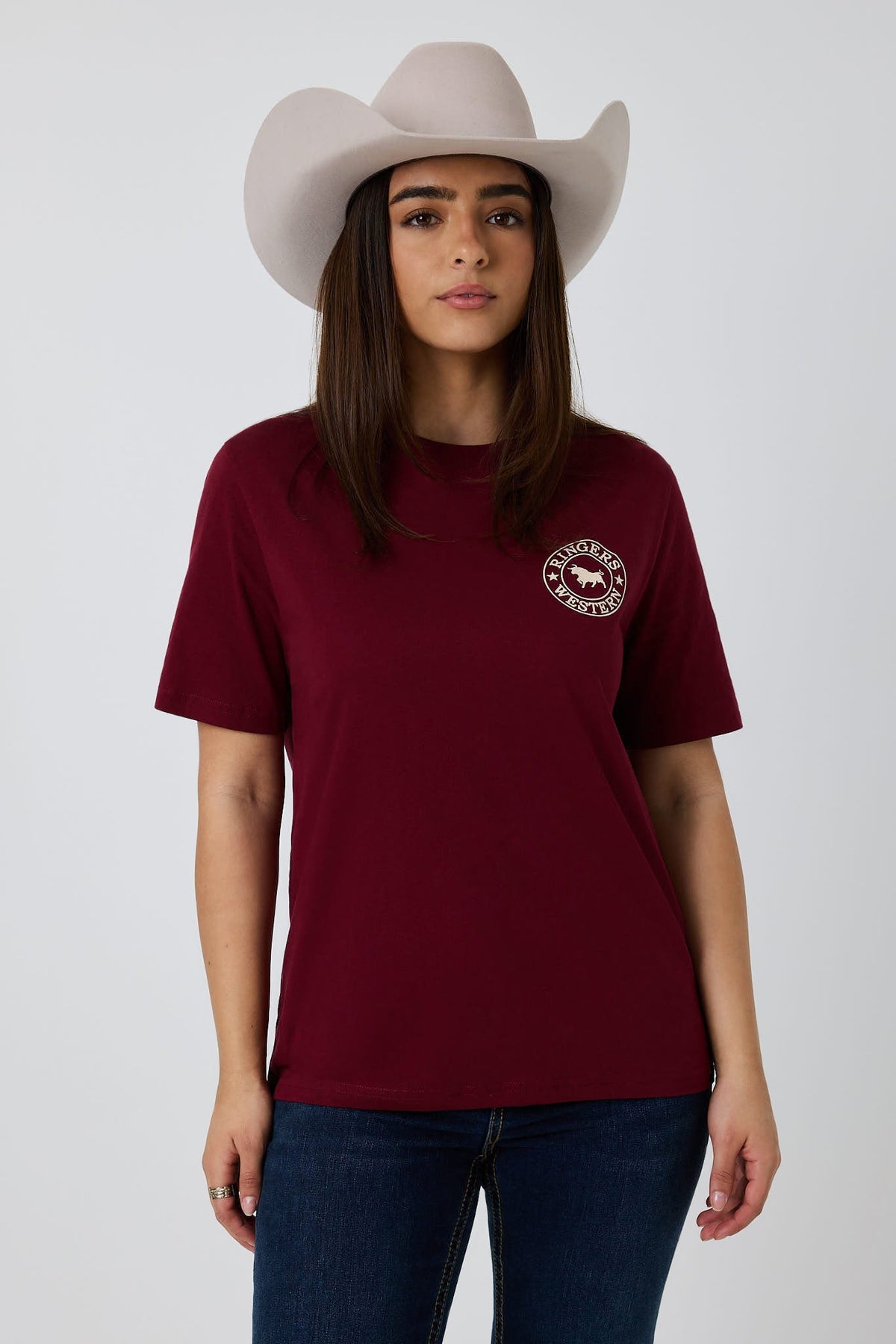 Ringers Western Signature Bull Womens Loose T-Shirt