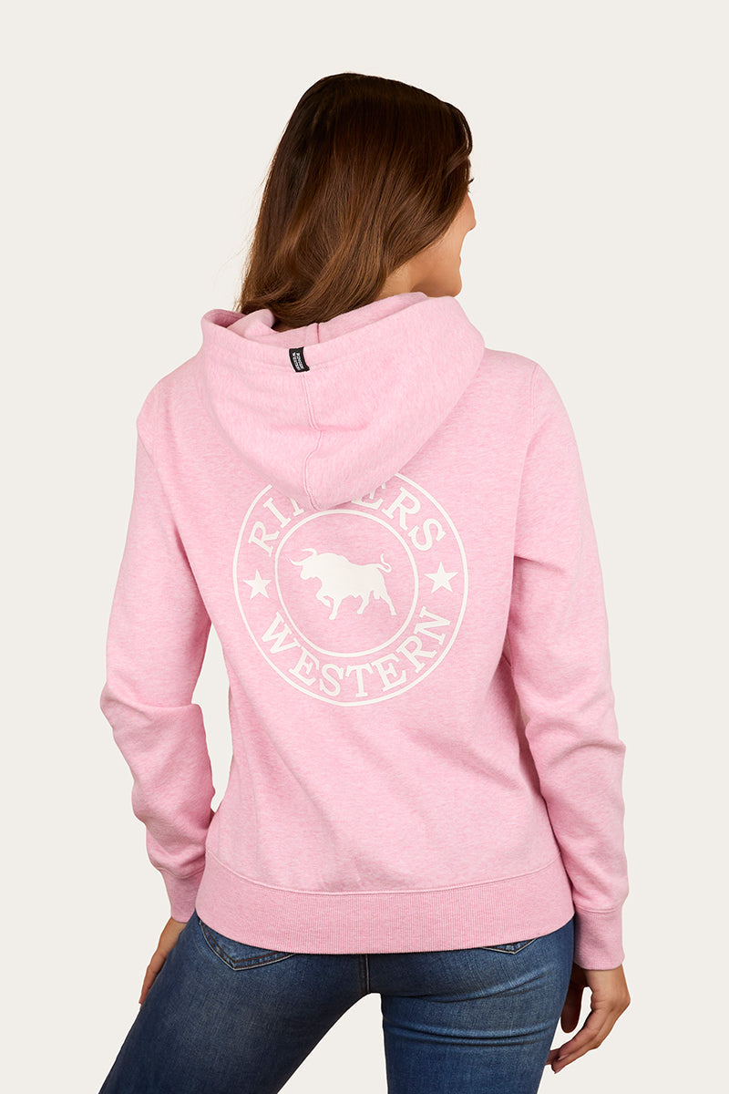 Ringers Western Signature Bull Womens Pullover Hoodie