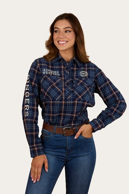 Ringers Western Fingal Womens Half Button Flannel