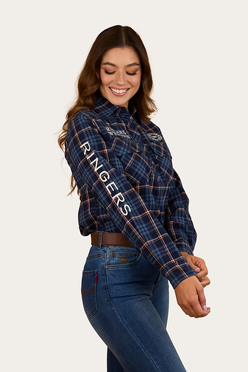 Ringers Western Fingal Womens Half Button Flannel