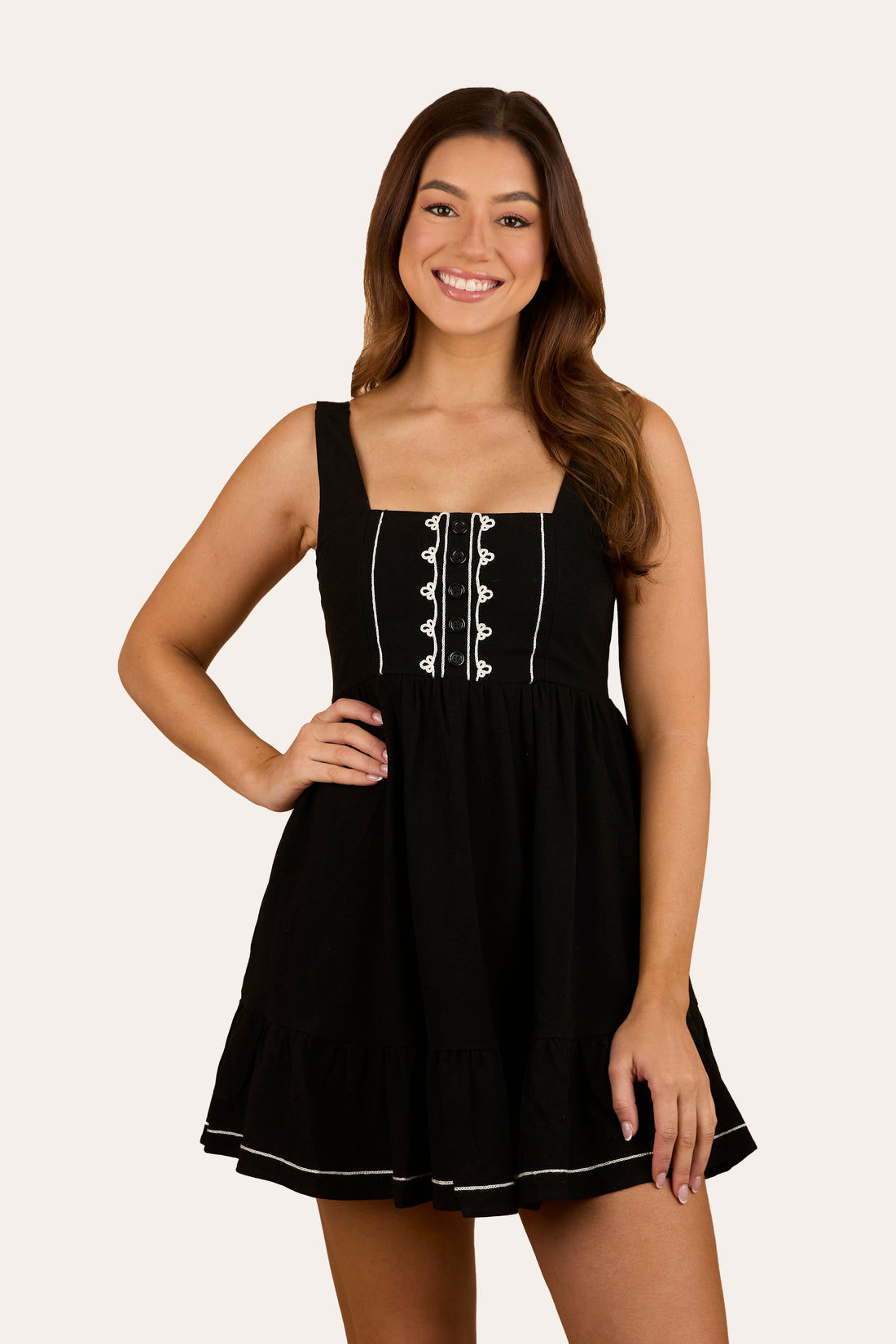 Ringers Western Westley Womens Embroidered Mini Dress