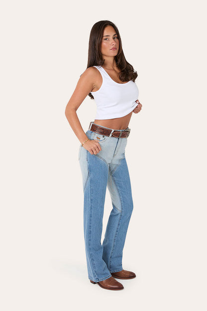 Ringers Western Francesca High Rise Bootleg Western Jean