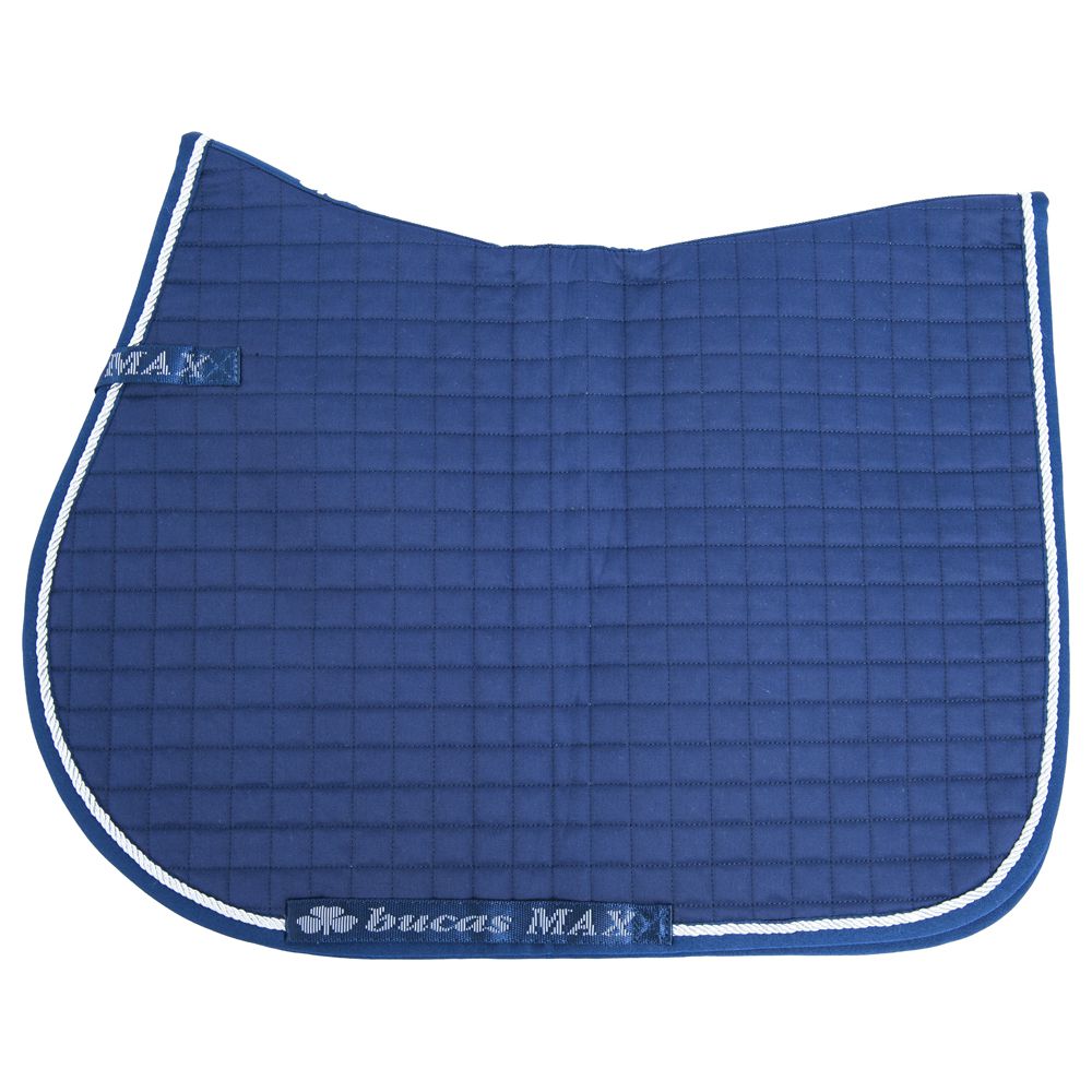 Bucas Max Saddle Pad Jump/AP Navy/Silver