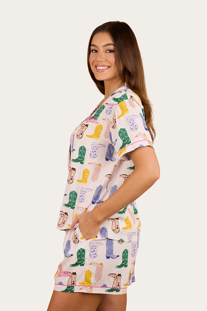 Ringers Western Bianca Womens Short Pyjama Set
