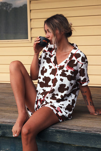 Evadale Womens Short Pyjama Set