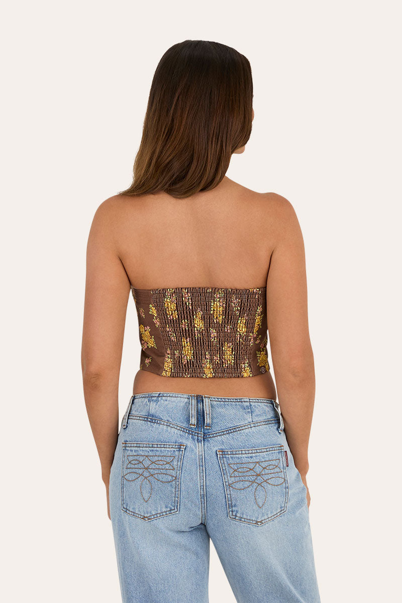 Ringers Western Madison Womens Shirred Corset Top