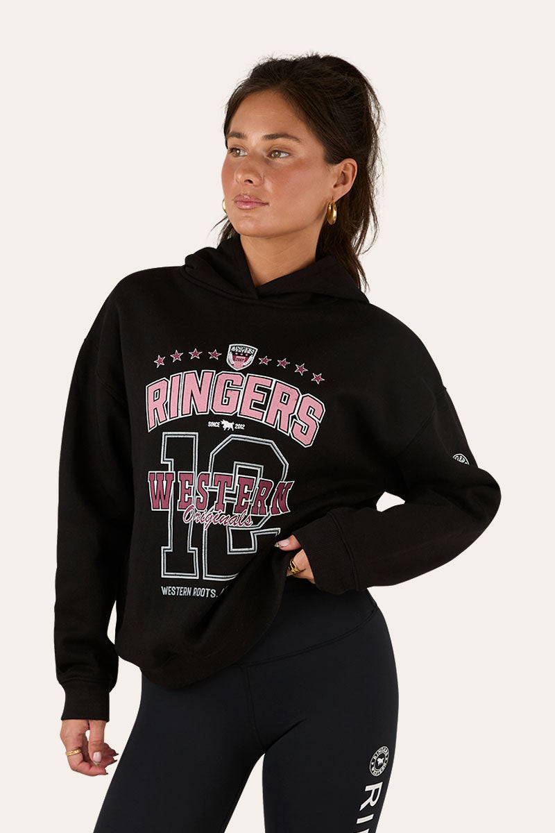 Ringers Western Ace Womens Oversized Hoodie