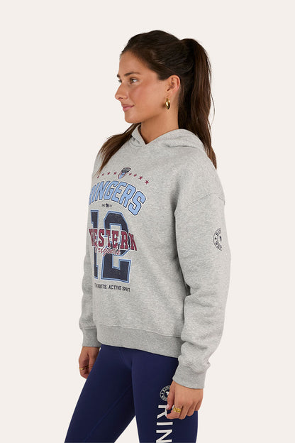 Ringers Western Ace Womens Oversized Hoodie