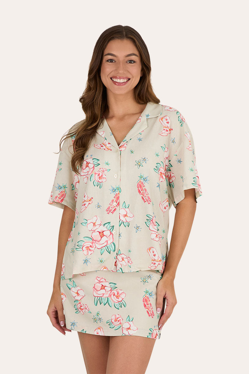 Ringers Western Last Dance Womens Button Down Shirt