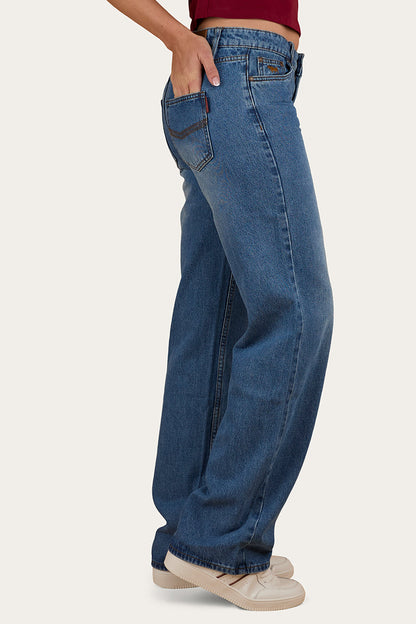 Ringers Western Cammy Low Rise Wide Leg Jean