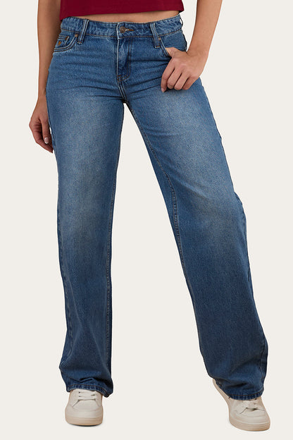 Ringers Western Cammy Low Rise Wide Leg Jean