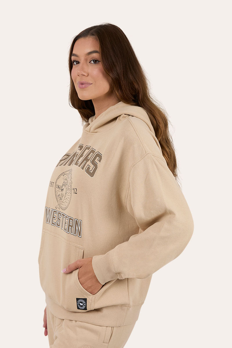 Ringers Western College Womens Oversized Pullover Hoodie