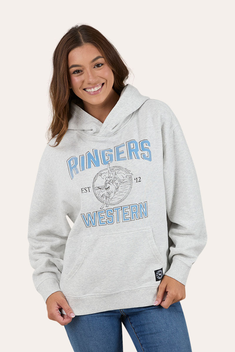 Ringers Western College Womens Oversized Pullover Hoodie