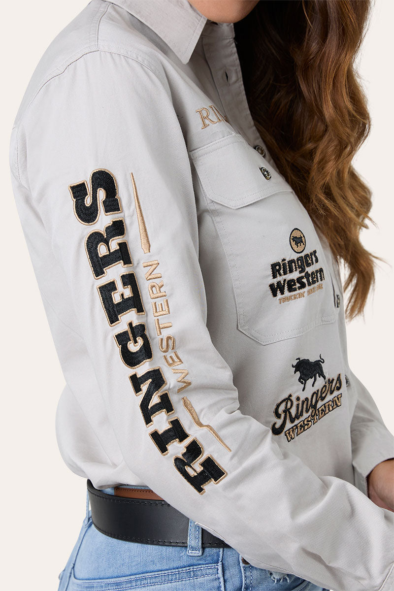 Ringers Western Rodeo Spirit Womens Full Button Workshirt