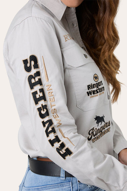 Ringers Western Rodeo Spirit Womens Full Button Workshirt