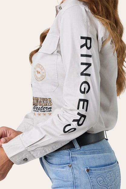 Ringers Western Rodeo Spirit Womens Full Button Workshirt