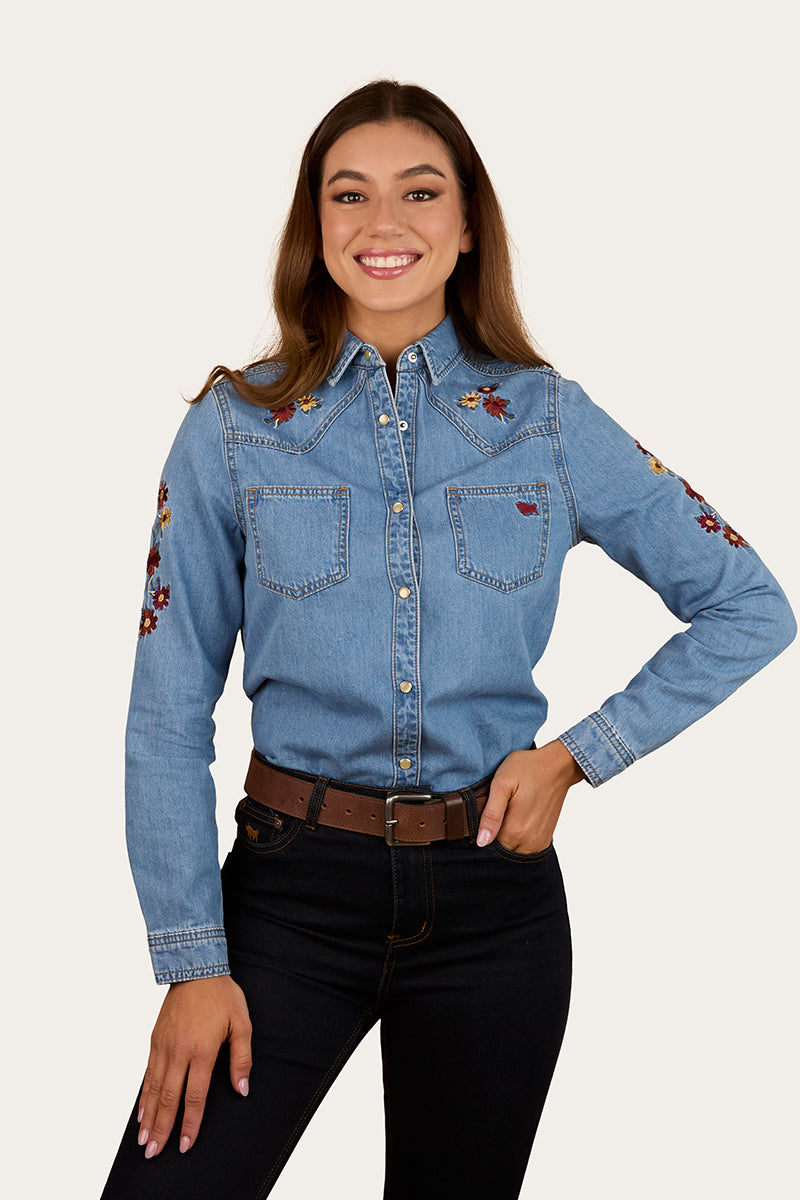 Ringers Western In Bloom Womens Western Shirt