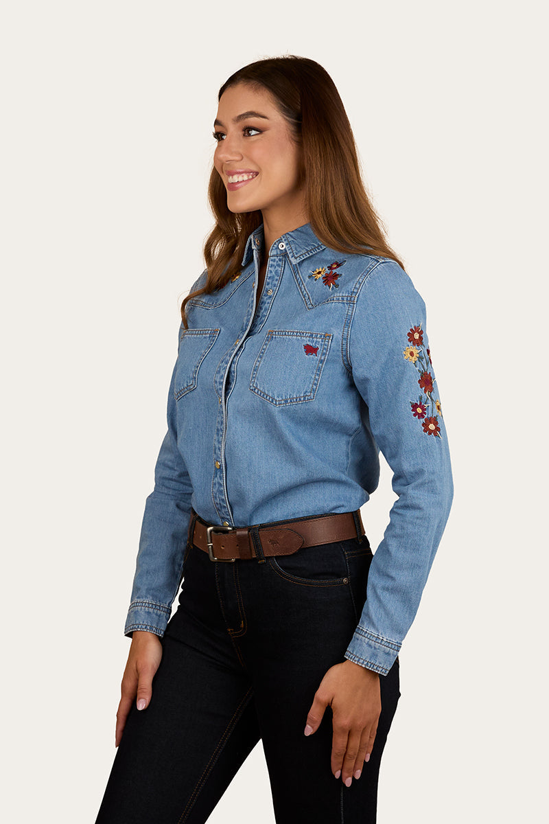 Ringers Western In Bloom Womens Western Shirt