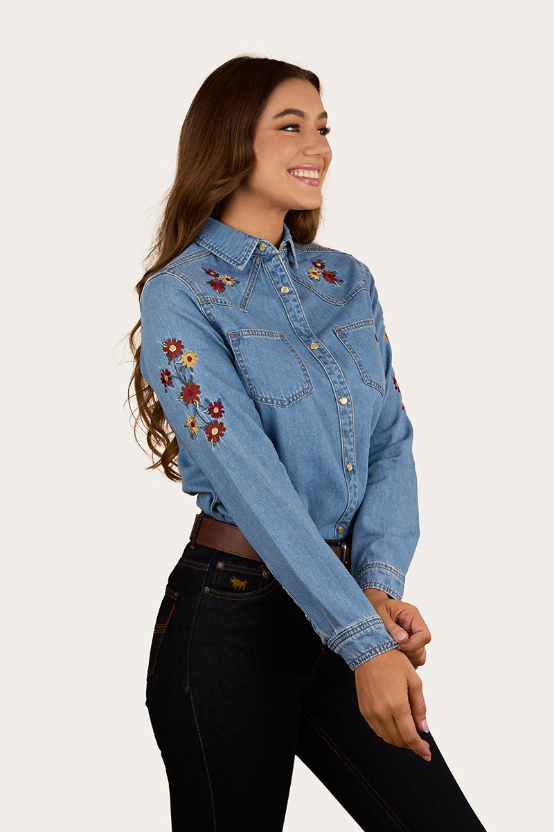 Ringers Western In Bloom Womens Western Shirt